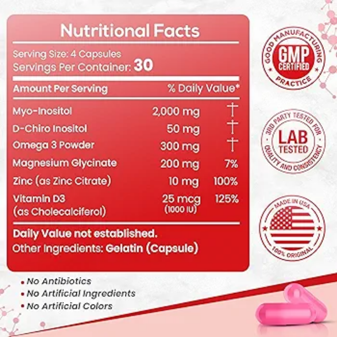 Happy Hormones Complex™ - Inositol Multivitamínico para SOP