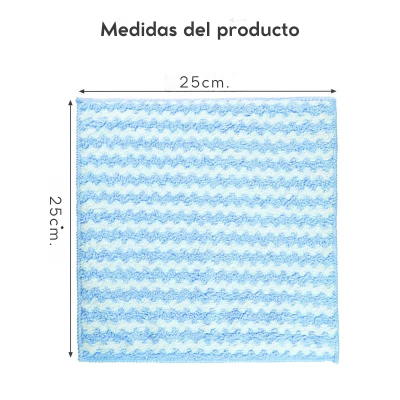 EcoBayeta™ de Microfibra - Pack 5 unidades