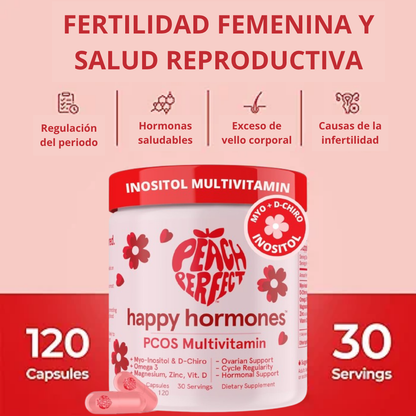 Happy Hormones Complex™ - Inositol Multivitamínico para SOP