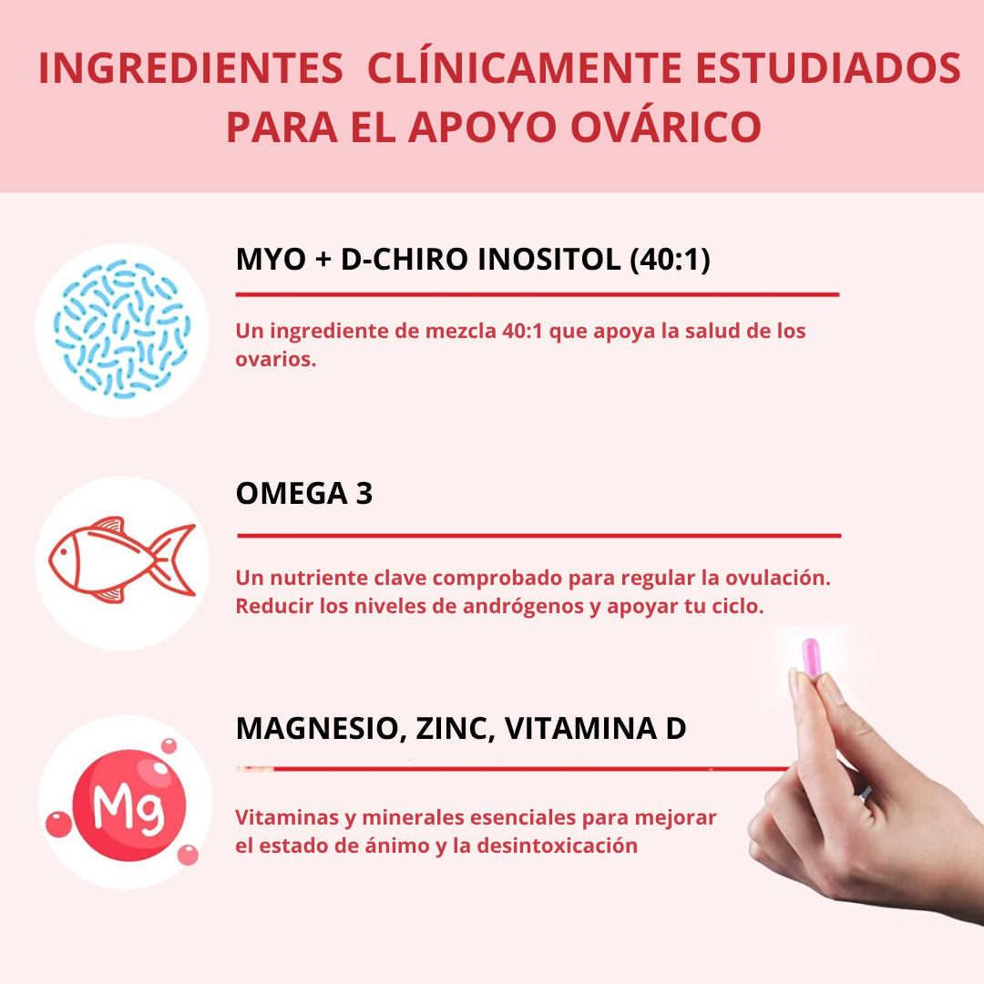 Happy Hormones Complex™ - Inositol Multivitamínico para SOP