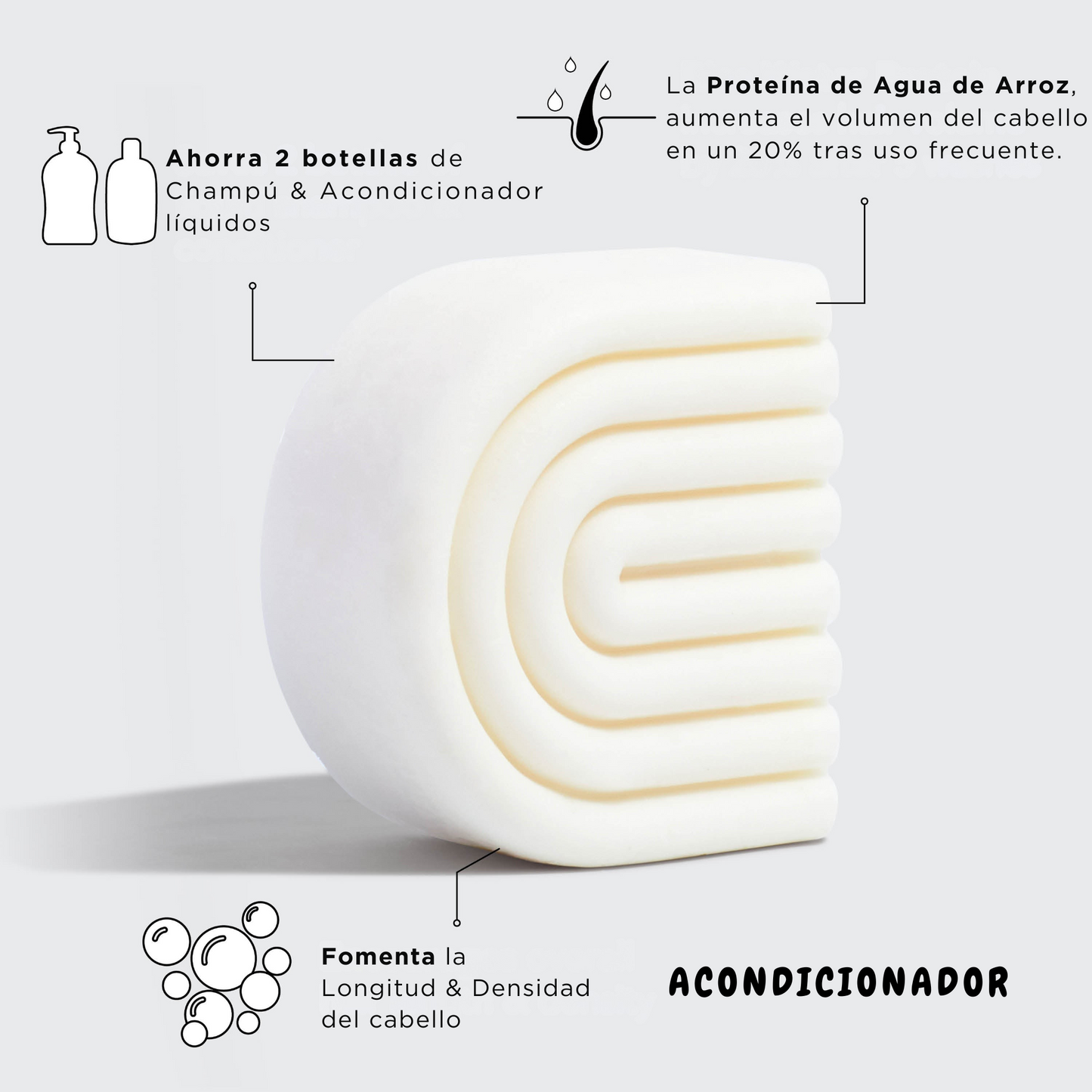 Combo Champú & Acondicionador de agua de arroz - Crecimiento y Vitalidad