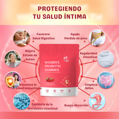 Probiótico Femenino - Gomitas para tu Balance Íntimo